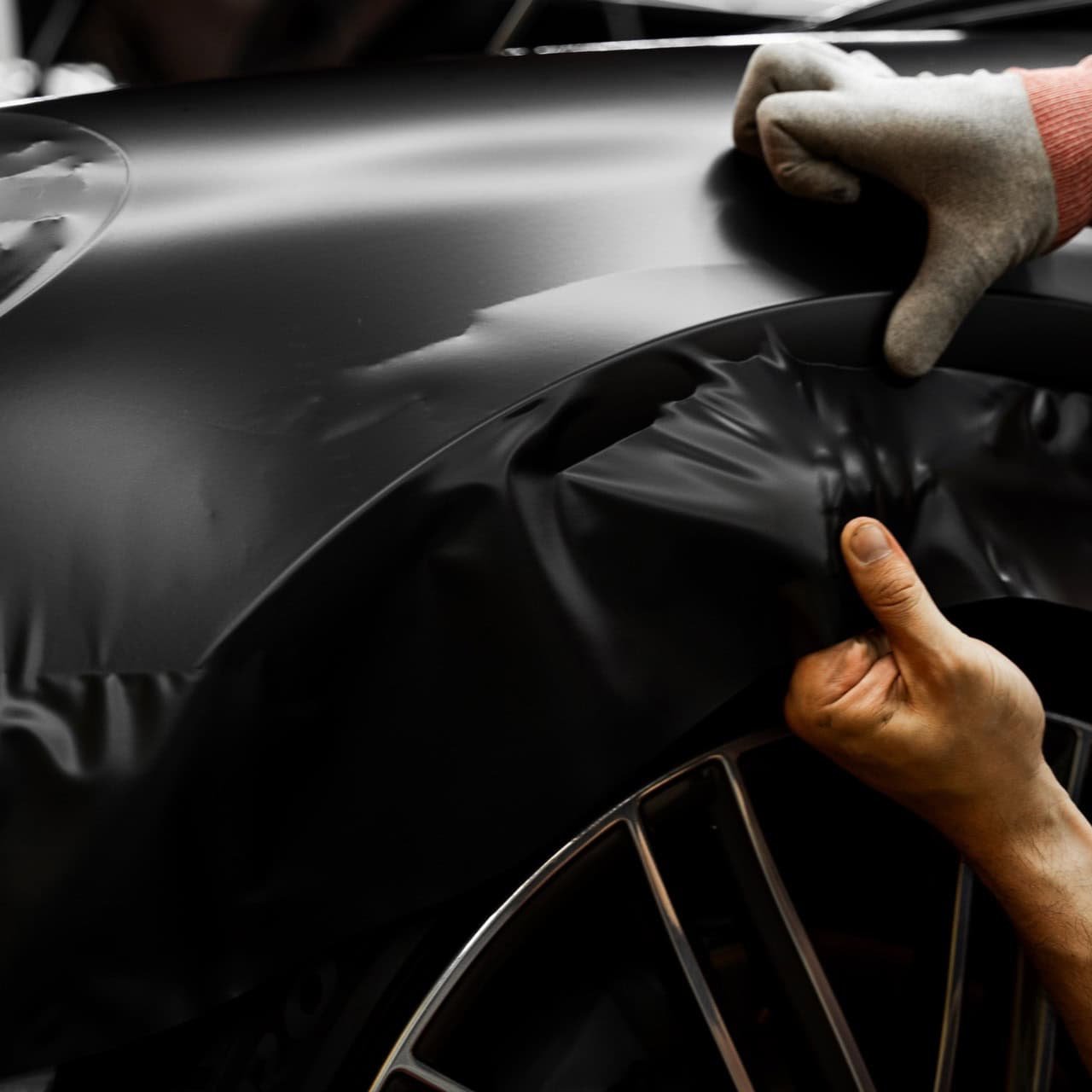 Matte wrap